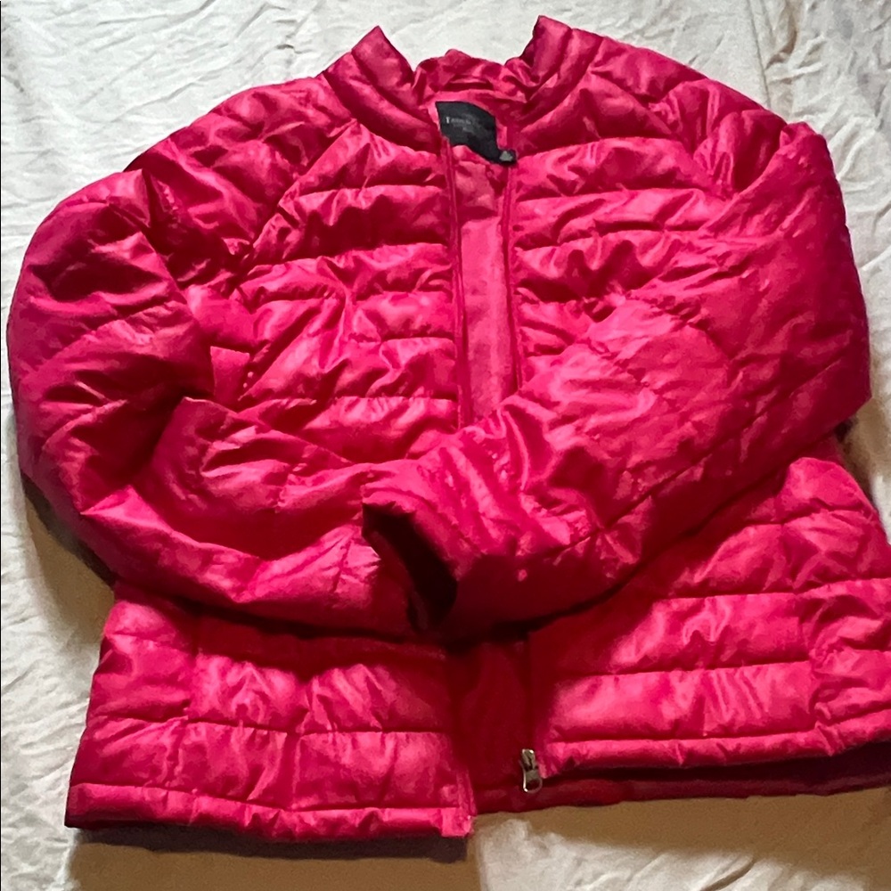 Faded Glory Bright Pink Kids Puffer Jacket